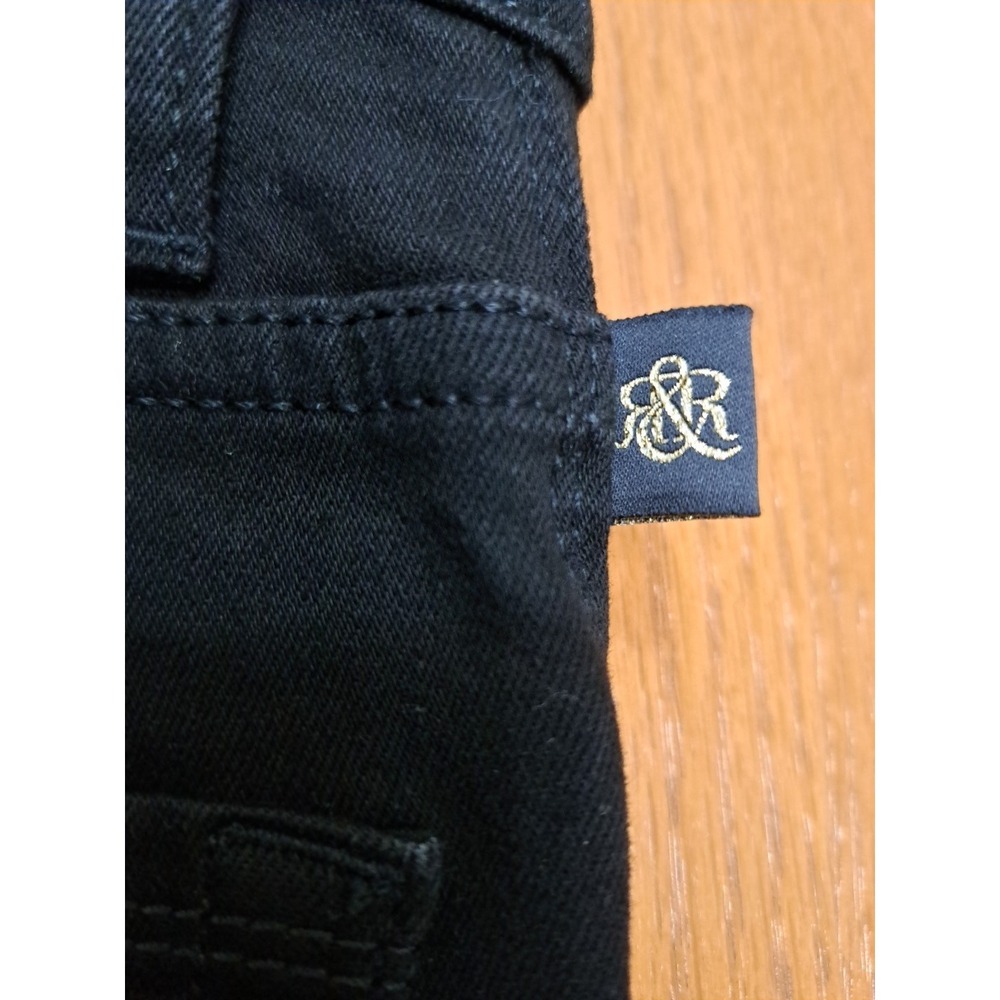 Rock & Republic Women's Black Cotton Kendra Curvy Bootcut Denim Jeans Pants Sz 6 - Picture 8 of 16